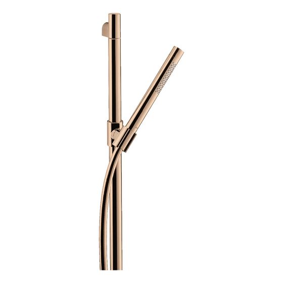 Hansgrohe AXOR Starck Brauseset, 14,5l/min, 90cm, Stabhandbrause 2jet, Polished Red Gold