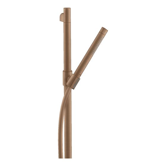 Hansgrohe AXOR Starck Brauseset, 14,5l/min, 90cm, Stabhandbrause 2jet, Brushed Red Gold