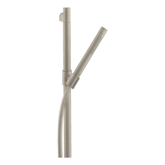 Hansgrohe AXOR Starck Brauseset, 14,5l/min, 90cm, Stabhandbrause 2jet, Brushed Nickel