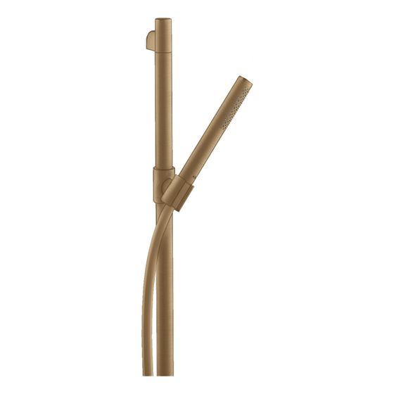 Hansgrohe AXOR Starck Brauseset, 8l/min, 90cm, Stabhandbrause 1jet EcoSmart, Brushed Bronze