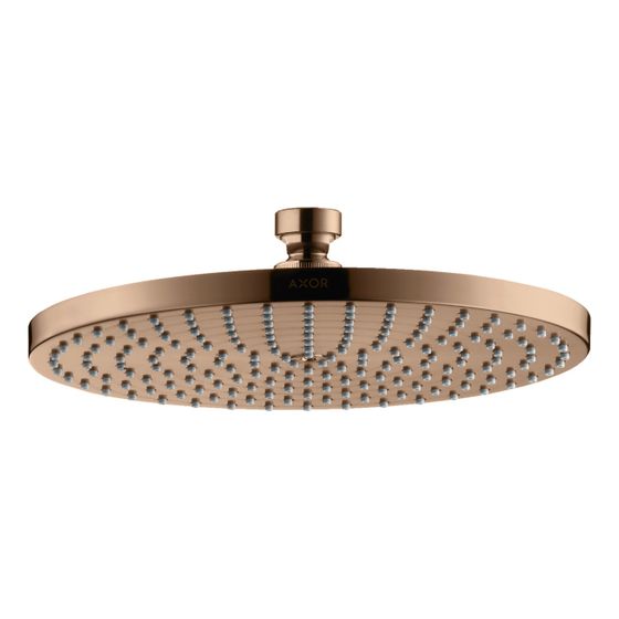 Hansgrohe AXOR Starck Kopfbrause 240mm, 19,8l/min, 1jet, Polished Red Gold