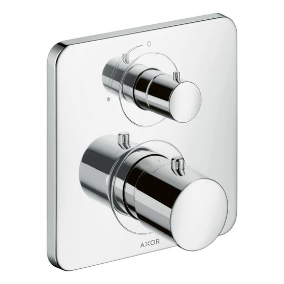 Hansgrohe AXOR Citterio M Thermostat Unterputz, Absperrventil, 25l/min, für 1 Verbraucher, Chrom