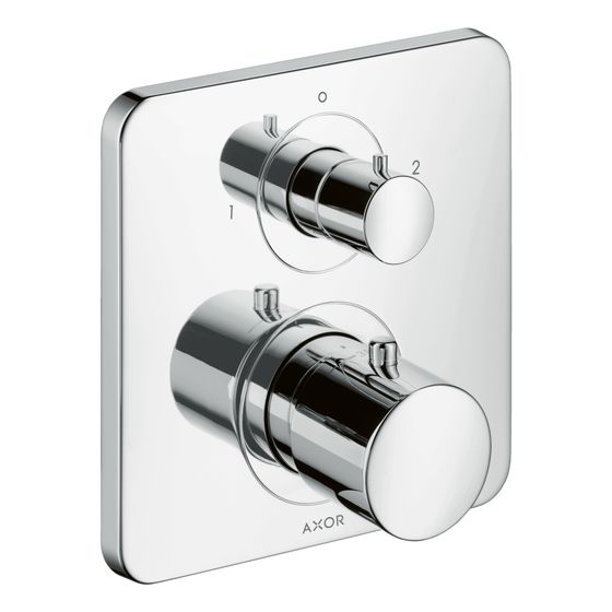 Hansgrohe AXOR Citterio M Thermostat Unterputz, Ab- und Umstellventil, 29l/min, 2 Verbraucher, Chrom