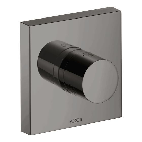 Hansgrohe AXOR ShowerSolutions Ab- und Umstellventil Trio/ Quattro 120x120mm, Unterputz, Polished Black Chrome