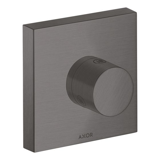 Hansgrohe AXOR ShowerSolutions Ab- und Umstellventil Trio/ Quattro 120x120mm, Unterputz, Brushed Black Chrome