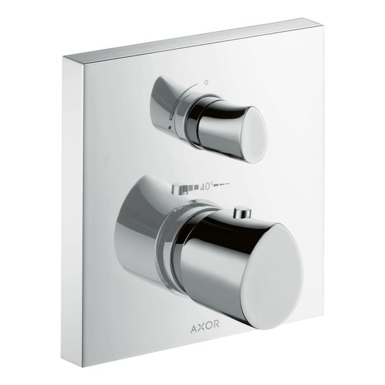 Hansgrohe AXOR Starck Organic Thermostat Unterputz, 25l/min, Absperrventil, Chrom