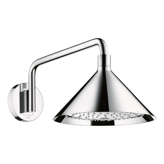 Hansgrohe AXOR Showers/Front Kopfbrause 240mm, 15l/min, 2jet, Brausearm, Chrom