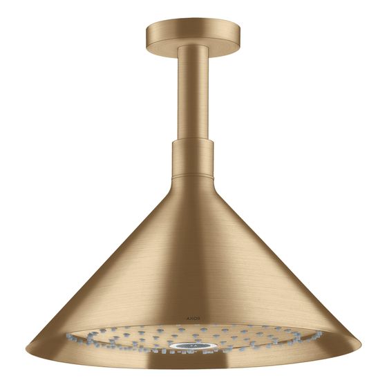 Hansgrohe AXOR Showers/Front Kopfbrause 240mm, 17l/min, 2jet, Deckenanschluss, Brushed Bronze