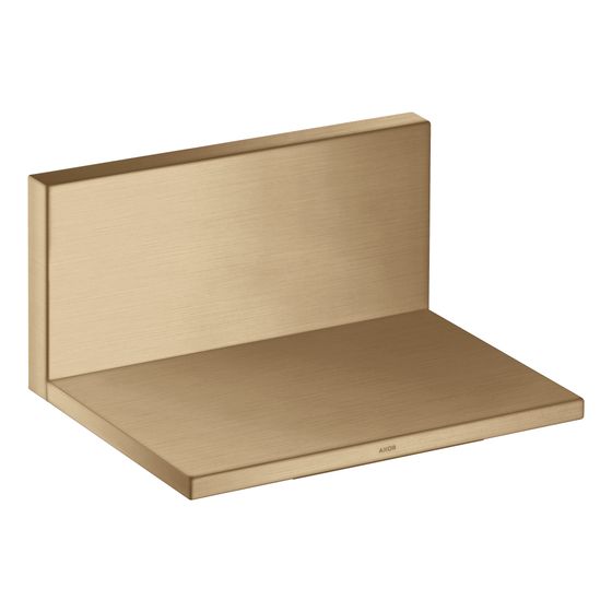 Hansgrohe AXOR ShowerSolutions Schwallauslauf 240x120mm, 19l/min, DN 20, Unterputz, Brushed Bronze