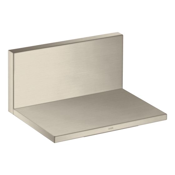 Hansgrohe AXOR ShowerSolutions Schwallauslauf 240x120mm, 19l/min, DN 20, Unterputz, Brushed Nickel
