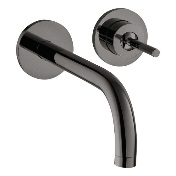 Hansgrohe AXOR Uno Einhebel-Waschtischmischer Unterputz, 5l/min, Auslauf 165mm, Rosetten, Polished Black Chrome