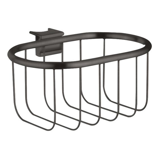 Hansgrohe AXOR Montreux Seifenkorb, 160x83x145mm, Brushed Black Chrome