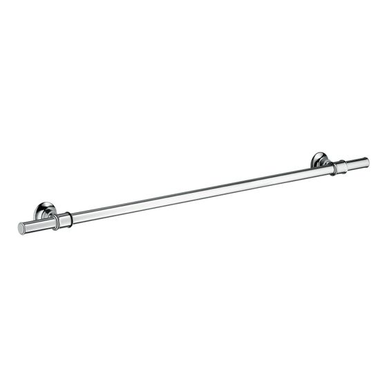 Hansgrohe AXOR Montreux Badetuchhalter 983mm, 800mm Bohrabstand, Metall, Chrom