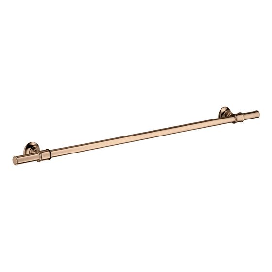 Hansgrohe AXOR Montreux Badetuchhalter 983mm, 800mm Bohrabstand, Metall, Polished Red Gold