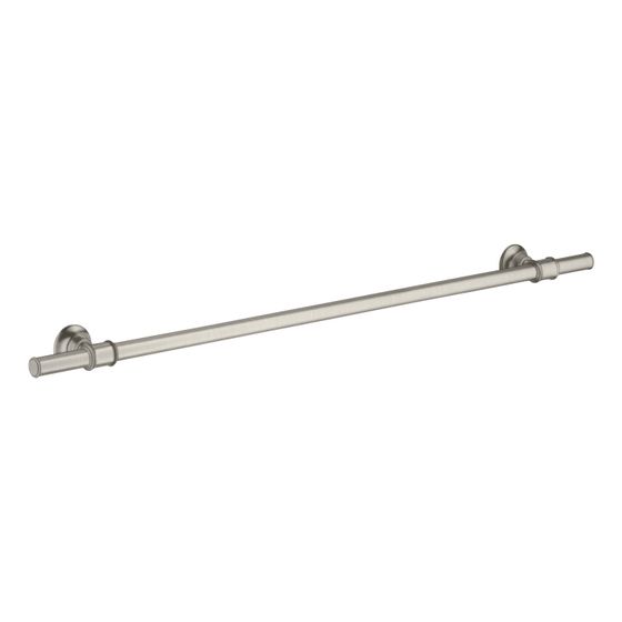 Hansgrohe AXOR Montreux Badetuchhalter 983mm, 800mm Bohrabstand, Metall, Edelstahl Optic