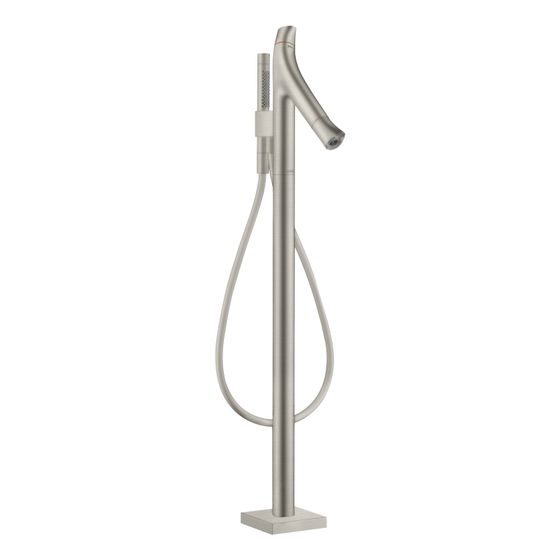 Hansgrohe AXOR Starck Organic Wannenthermostat bodenstehend, 20l/min, Edelstahl Optic