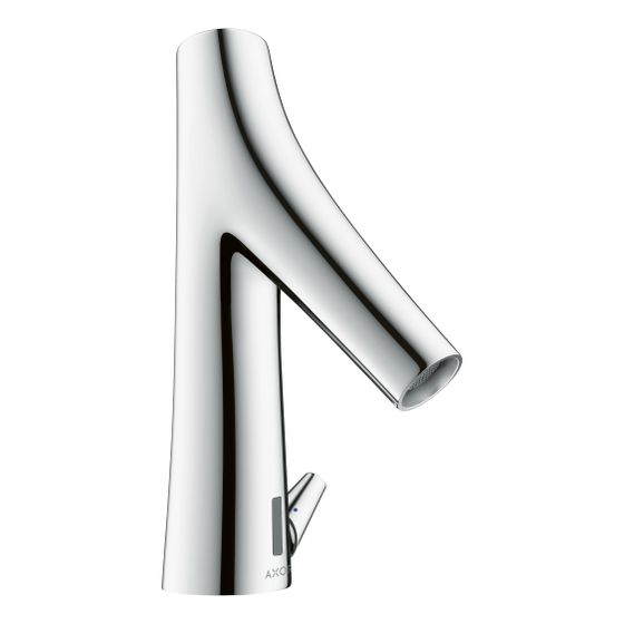 Hansgrohe AXOR Starck Organic Elektronik-Waschtischmischer, 5l/min, Temperaturregulierung, Netzans. 230 V, Chrom