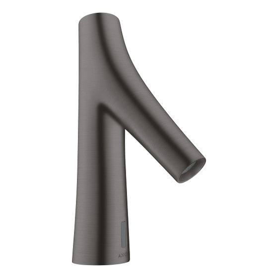 Hansgrohe AXOR Starck Organic Elektronik-Waschtischmischer, 5l/min, Temperaturvoreinstellung Netzans. 230V, Brushed Black Chrome