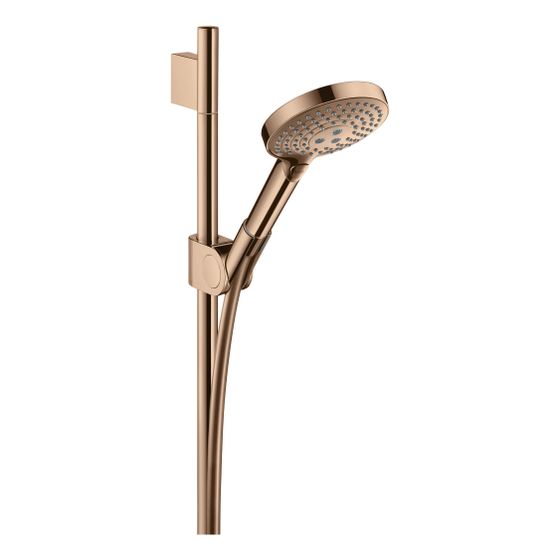 Hansgrohe AXOR Uno Brauseset 90cm, Handbrause, 15l/min, 120 3jet, Polished Red Gold