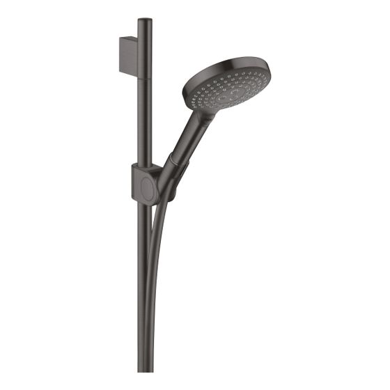 Hansgrohe AXOR Uno Brauseset 90cm, Handbrause, 15l/min, 120 3jet, Brushed Black Chrome