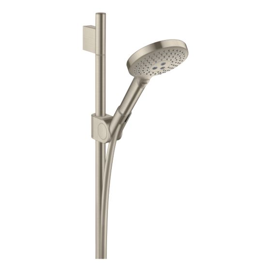 Hansgrohe AXOR Uno Brauseset 90cm, Handbrause, 15l/min, 120 3jet, Brushed Nickel
