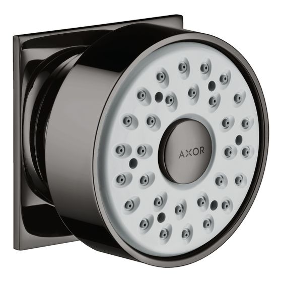 Hansgrohe AXOR Seitenbrause, 5l/min, 65mm, 1jet eckig, Polished Black Chrome