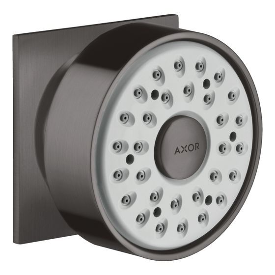 Hansgrohe AXOR Seitenbrause, 5l/min, 65mm, 1jet eckig, Brushed Black Chrome