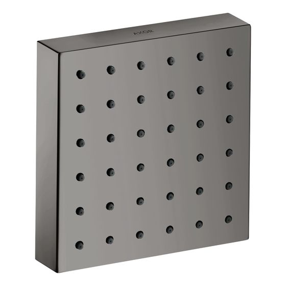 Hansgrohe AXOR ShowerSolutions Brausemodul 120x120mm, Unterputz, 5,3l/min, eckig, Polished Black Chrome