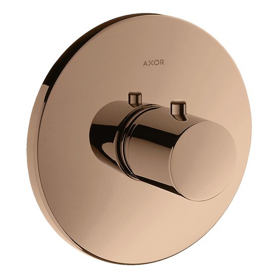 Hansgrohe AXOR Uno Thermostat HighFlow, 59l/min, Unterputz, Polished Red Gold
