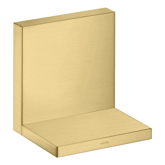 Hansgrohe AXOR ShowerSolutions Ablage 120x120mm, Brushed Gold Optic