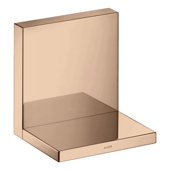 Hansgrohe AXOR ShowerSolutions Ablage 120x120mm, Polished Red Gold