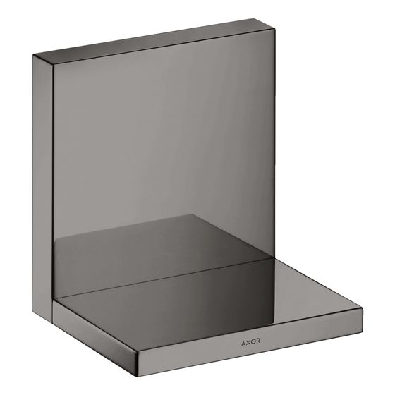 Hansgrohe AXOR ShowerSolutions Ablage 120x120mm, Polished Black Chrome