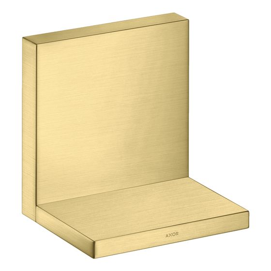 Hansgrohe AXOR ShowerSolutions Ablage 120x120mm, Brushed Brass