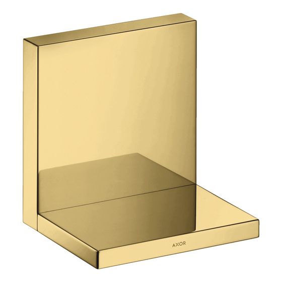 Hansgrohe AXOR ShowerSolutions Ablage 120x120mm, Polished Gold Optic