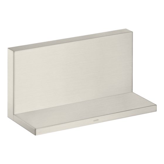 Hansgrohe AXOR ShowerSolutions Ablage 240x120mm, Edelstahl Optic