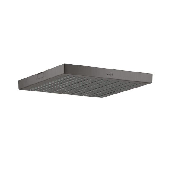 Hansgrohe AXOR ShowerSolutions Kopfbrause, 12l/min, 240x240mm, 1jet, Deckenintegriert, Brushed Black Chrome