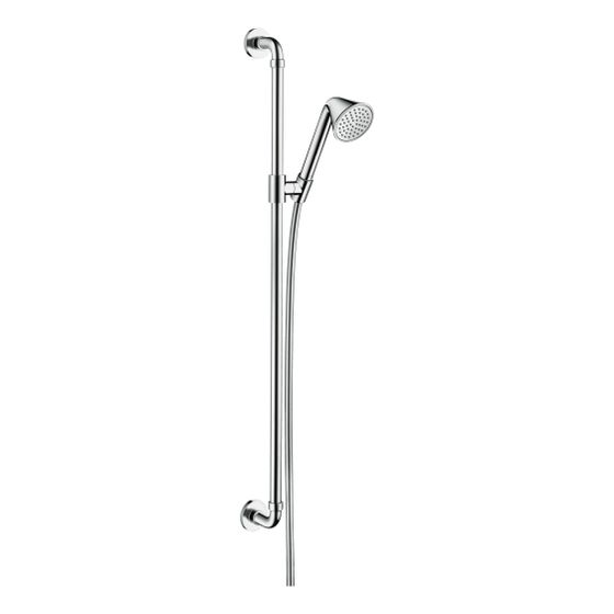 Hansgrohe AXOR Showers/Front Brauseset 90cm, Handbrause, 8,2l/min, 85 1jet EcoSmart, Chrom