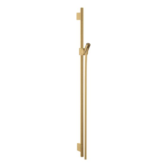Hansgrohe AXOR Uno Brausestange 90cm, Brauseschlauch 160cm, Brushed Gold Optic