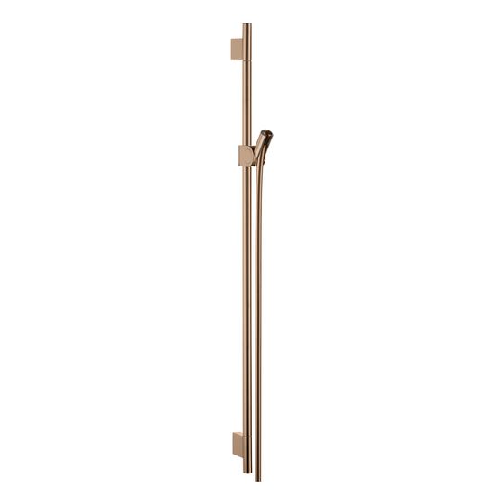 Hansgrohe AXOR Uno Brausestange 90cm, Brauseschlauch 160cm, Polished Red Gold