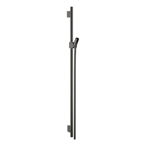Hansgrohe AXOR Uno Brausestange 90cm, Brauseschlauch 160cm, Polished Black Chrome