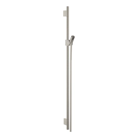 Hansgrohe AXOR Uno Brausestange 90cm, Brauseschlauch 160cm, Edelstahl Optic
