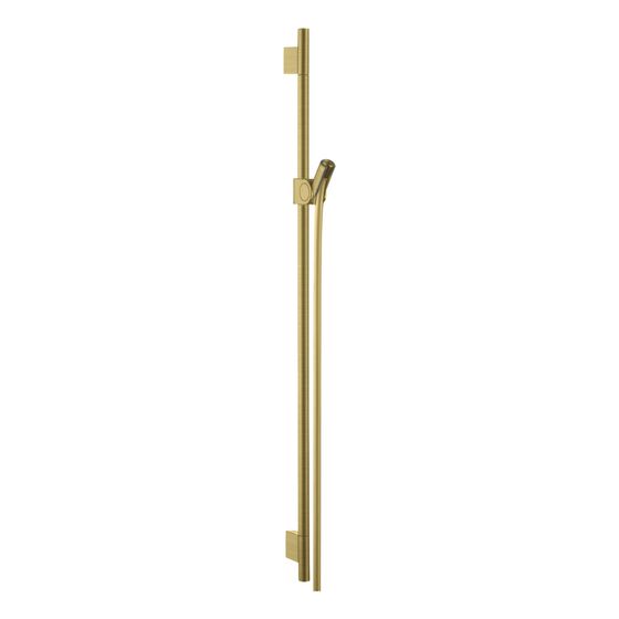 Hansgrohe AXOR Uno Brausestange 90cm, Brauseschlauch 160cm, Brushed Brass