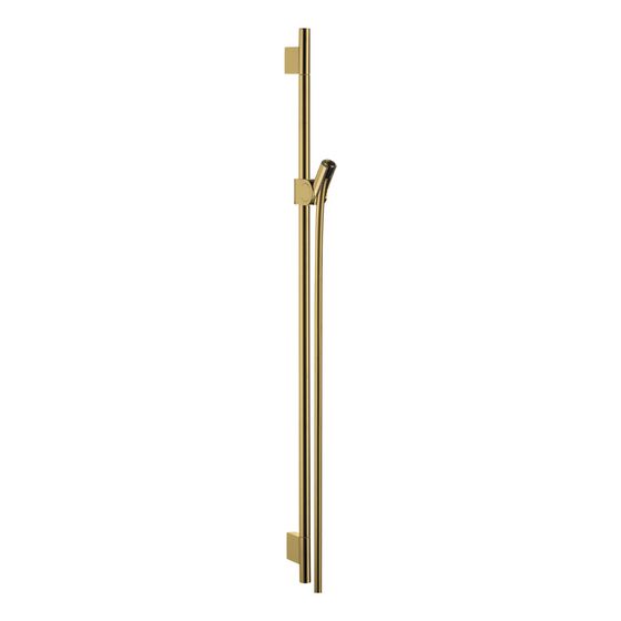 Hansgrohe AXOR Uno Brausestange 90cm, Brauseschlauch 160cm, Polished Gold Optic