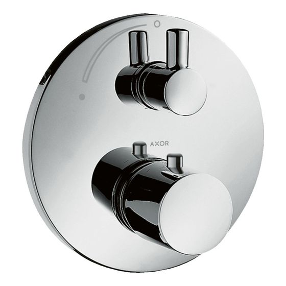 Hansgrohe AXOR Uno Thermostat Unterputz, 25l/min, Absperrventil, Chrom