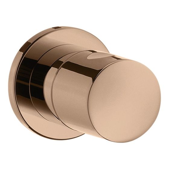 Hansgrohe AXOR Uno Absperrventil Unterputz, DN 15/20, Polished Red Gold
