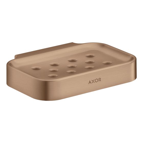 Hansgrohe AXOR Universal Circular Seifenschale, 127x21x90mm, Kunststoff, Brushed Red Gold