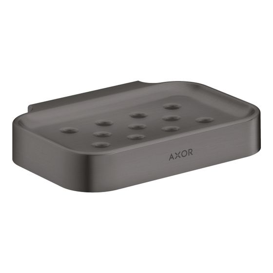 Hansgrohe AXOR Universal Circular Seifenschale, 127x21x90mm, Kunststoff, Brushed Black Chrome