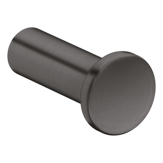 Hansgrohe AXOR Universal Circular Handtuchhaken einzeln, 25x50mm, Brushed Black Chrome