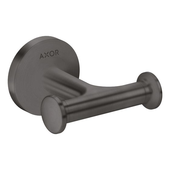 Hansgrohe AXOR Universal Circular Handtuchhaken doppelt, 55x83mm, Brushed Black Chrome