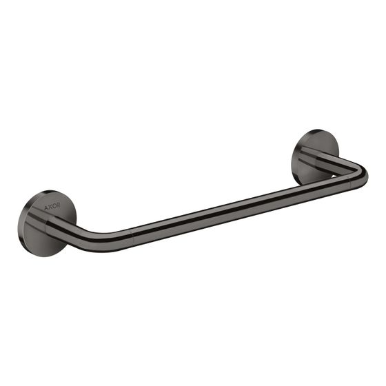 Hansgrohe AXOR Universal Circular Haltestange, 355mm, Metall, Polished Black Chrome